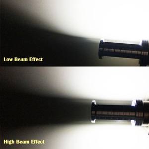 2-zijdige Lichtgevende Motorfiets Koplamp Lamp 6500K Grootlicht Scooter Driewieler Lamp 12 V-85 V Auto LED koplamp - Product Image 5