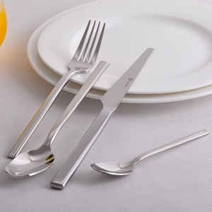 Chất lượng cao tối giản thép không gỉ phương Tây dao kéo bít tết dao nĩa muỗng đặt dùng một lần cho nhà ăn nhà hàng - Product Image 4