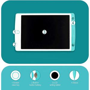 Tableta de escritura de 10 pulgadas para niños, tablero de dibujo reutilizable borrable - Product Image 6