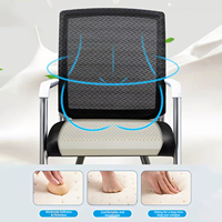 Chaises de bureau ergonomiques en tissu maillé de qualité supérieure pour cadres, avec pieds fixes, vente en gros