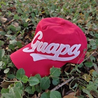 Casquette de baseball 6 panneaux 100% coton, broderie patch, style Europe-Amérique, visière incurvée, calotte souple, snapback, tissu sergé, tendance