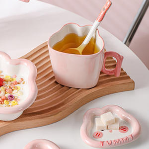 Tazas de Cerámica con Diseño de Conejo, Tazas Creativas para Agua, Tazas para Leche para el Desayuno en Pareja - Product Image 2