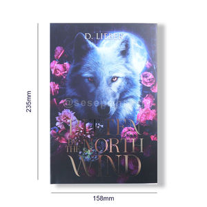 Impresión de Libros Personalizados con Tapa Dura y Bordes Pintados, Cubierta Protectora, Novela con Cubierta a Todo Color y Servicio de Pintado de Bordes - Product Image 2