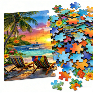 Fabricante de Rompecabezas Personalizados, Rompecabezas de Papel Grueso Impreso de 50-1000 Piezas para Niños - Product Image 2