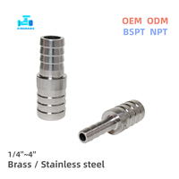 Raccord droit pagode en acier inoxydable Class150 NPT BSPT 1/8''~2'' avec raccord de tuyau à soufflet réducteur SS, raccords de tuyauterie OEM ODM