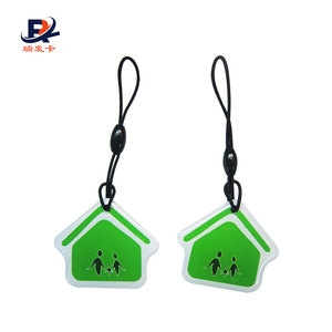 Tùy chỉnh QR in mã vạch keyfob <span class=keywords><strong>Epoxy</strong></span> <span class=keywords><strong>RFID</strong></span> <span class=keywords><strong>Tag</strong></span> Hình dạng không đều thẻ - Product Image 2