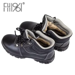 FH1961 Work Shoes Industrial Grade Safety Shoes With Steel Toe For Men Boots Rubber Outsole Durable Safety Shoes