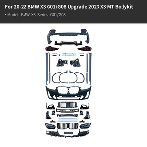 Kit Carrozzeria per Restyling Auto <span class=keywords><strong>BMW</strong></span> <span class=keywords><strong>X3</strong></span> F25 11-17, Aggiornamento a G01 G08 20-22, F97 22-24, <span class=keywords><strong>X3</strong></span> X3M 2023, Paraurti e Griglia - Product Image 5