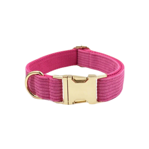 Comfortable Warm Customized Color Corduroy Material Walking Outdoor Pet <b>Dog</b> Collar Leash Set With Harness Poopy Bag Bowtie Kit - Product Image 1