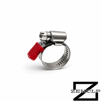 Collier de serrage à vis sans fin en acier inoxydable 304, réglable, robuste, résistant à haute pression, pour tuyaux automobiles et de plomberie