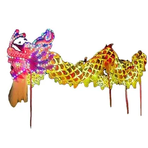 Chinese New Year Led Dragon Dance Costume Dragon And Lion Dance Chinese Dragon Lantern