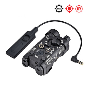 Đèn chiếu <span class=keywords><strong>laser</strong></span> chiến thuật săn bắn LA23 NGAL toàn kim loại & đèn pin với <span class=keywords><strong>laser</strong></span> đỏ/xanh 150LM 5MW đèn chiếu hồng ngoại - Product Image 3