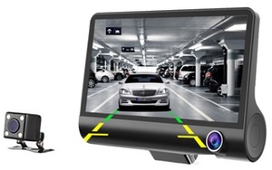 <span class=keywords><strong>Camera</strong></span> Hành Trình 4.0 P Cho Xe Hơi, Ba <span class=keywords><strong>Camera</strong></span> Mặt Trước Và Sau 1080 Inch Hộp Đen Bán Chạy Nhất - Product Image 2