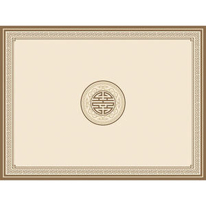 พรมปูพื้นทรงสี่เหลี่ยมผืนผ้า Jinrui ลายพิมพ์เรขาคณิต ทนต่อคราบสกปรก เหมาะสำหรับห้องนั่งเล่น ห้องนอน ห้องทำงาน - Product Image 3