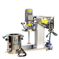 Disperseur-mélangeur haute vitesse économique, Disperseur sous vide haute efficacité pour moteurs, chauffable pour produits alimentaires et chimiques, Économie d'énergie, En promotion