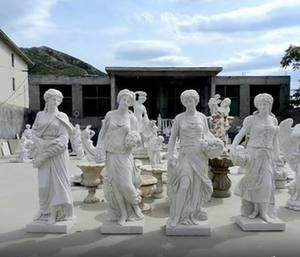 Stampo per Statua in <span class=keywords><strong>Pietra</strong></span> Scolpita Stile Antico Romano Greco per Decorazione Casa e Giardino - Product Image 2