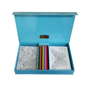 30 Grosir Set Kartu Ucapan Kotak Warna Dalam Jumlah Besar Beragam Acara dengan Pensil Warna