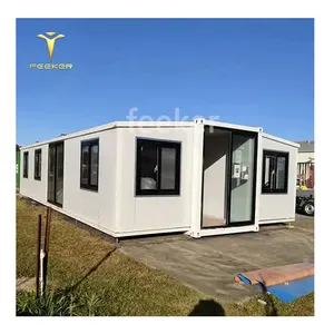 Hous Living Container House High Quality Heat Insulation Rock Wool Board Corrosion Resistant Prefab 2/3/4/ Bedroom Mobile Home