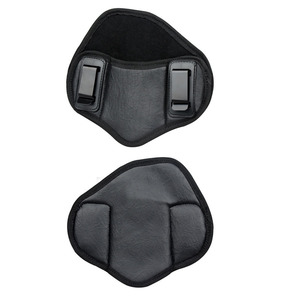 G17 Leather IWB Holster Pancake Style Quick Draw Concealed Carry Outdoor Tactical Gun Holster Black Left Hand - Product Image 4