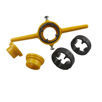 6 uds herramientas de rosca de reparación Material tubo de plástico herramienta de roscado troqueles de roscado de plástico juego de herramientas de mano