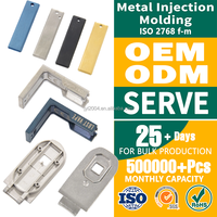 Composants électroniques en acier inoxydable MIM personnalisés, pièces métalliques moulées par injection de précision OEM pour appareils électroniques grand public