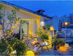 Sillón Yunqi, <span class=keywords><strong>para</strong></span> Balcón, Patio, Hogar, Silla de Ratán <span class=keywords><strong>para</strong></span> Exteriores, Adecuada <span class=keywords><strong>para</strong></span> Recostarse, Sentarse y <span class=keywords><strong>Tomar</strong></span> una Siesta - Product Image 5