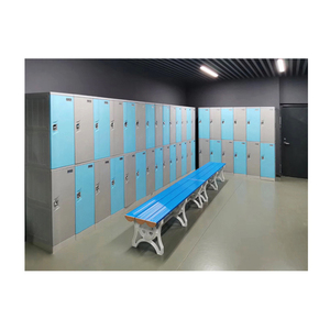 Modern Classroom Locker Key Management Cabinet Genuine ABS Plastic Storage Locker with Coin Key <b>Lock</b> Free Installation - Product Image 5