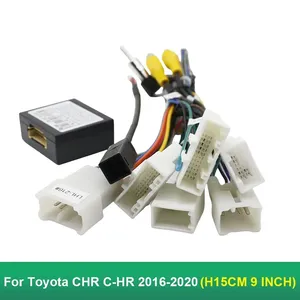 Voor Toyota Chr C-HR 2016-2020 9Inch 15Cm Autoradio Fascias Android Gps Mp5 Stereo Speler 2 Din Head Unit Dash Frame Insta - Product Image 4