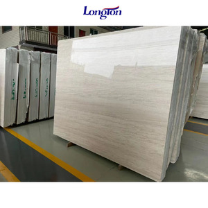 Trung Quốc mỏ đá chủ sở hữu Athens gỗ đá cẩm thạch khách sạn biệt thự dự án tường sàn gạch màu xám gỗ tĩnh mạch đá cẩm thạch Tấm Đá ốp tường - Product Image 1