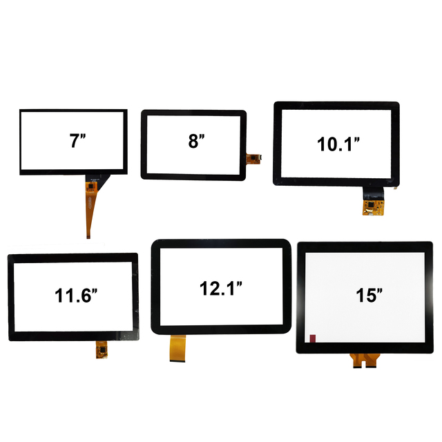 Bestar Industrial Grade Capacitive Touch Screen Module 7 8 9 10.1 12.1 15.6 Inch Waterproof 10 Points IIC USB Fast Response