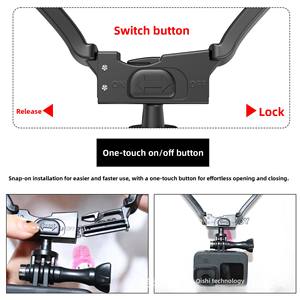 Correa de Cuello con Soporte para OSMO Action Insta360 (12 Piezas), con Logotipo Impreso, para Cámaras DSLR Deportivas, Teléfonos Móviles y Ciclismo - Product Image 4