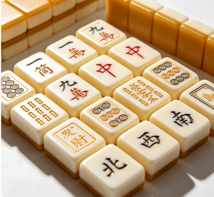 ไพ่นกกระจอกหยก 3 ชั้น จากโรงงานโดยตรง 166 ชิ้น คุณภาพระดับคาสิโน รับผลิตแบบ OEM/ODM แบรนด์ของคุณเอง ขั้นต่ำในการสั่งซื้อน้อย ขายส่ง - Product Image 4