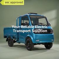 Voiture de livraison électrique puissante à 4 roues, 72V 1800W, homologuée CEE