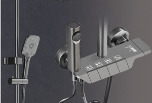 Ensemble <span class=keywords><strong>de</strong></span> douche à température constante douche dissimulée en cuivre <span class=keywords><strong>salle</strong></span> <span class=keywords><strong>de</strong></span> <span class=keywords><strong>bain</strong></span> piano numérique clé douche <span class=keywords><strong>prix</strong></span> spécial - Product Image 4