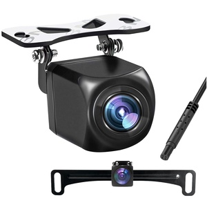 กล้องมองหลัง AHD 1080P สำหรับรถยนต์ มุมกว้าง 170 องศา กล้องติดป้ายทะเบียน มองเห็นชัดในเวลากลางคืน กล้องมองหลัง - Product Image 1