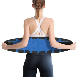 Gym Sweat Waist Trimmer Lumbar Support Trainer Shaper Back Brace Sweatband Posture Corrector