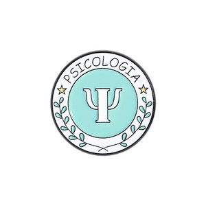 Spilla in metallo con logo Psicologo Simbolo Amore Blu, Accessorio per abbigliamento, Spilla da colletto - Product Image 6