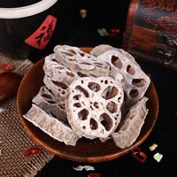 Tranches de racine de lotus déshydratées à faible teneur en humidité pour soupe de fondue chinoise et mélange de nouilles instantanées – Vente en gros