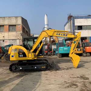 Excavatrice d'occasion de 6 tonnes Mini excavatrices japonaises originales en bon état KOMATSU Pc60 - Product Image 5