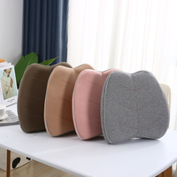 Coussin lombaire orthopédique ventilé en maille pour chaise de bureau, soutien du dos et ajustement de la posture pour le travail au bureau