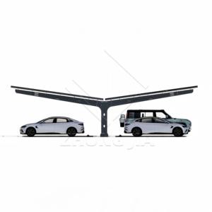 Zhongxuan Structural Steel Solar Carport Mounting System for Commercial Buildings Integrated Solar CE Certified 10-Year - Product Image 2