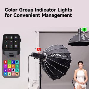 Flash portable Godox Divine Bull AD400Pro <span class=keywords><strong>II</strong></span> de deuxième génération - Batterie lithium-ion portable pour l'éclairage de portrait en extérieur - Product Image 3