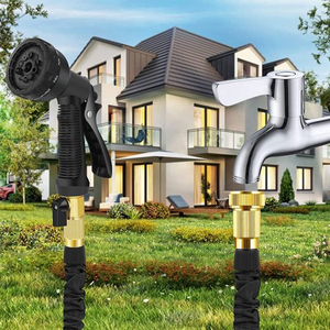 Automatic Portable Adjustable Latex Hot Flexible with 10 Function Spray Nozzle Anti-leakage Expandable Garden - Product Image 5