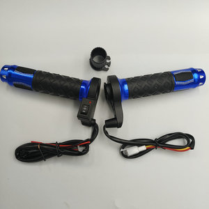 Manchon de poignée électrique en alliage d'aluminium pour moto, poignée <span class=keywords><strong>chauffante</strong></span> électrique, température réglable - Product Image 1