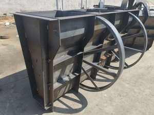 Encofrado de tetrápodos de hormigón prefabricado de fundición en húmedo para la fabricación de piedra de rompeolas y formación de moldes de acero metálico para drenaje de zanjas en U - Product Image 5