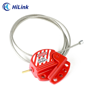 Oem LOTO Adjustable Strong <strong>Lock</strong> Wire <strong>Cables</strong> More <strong>Secure</strong> Locking Engineering Plastic PC Multipurpose <strong>Cable</strong> Lockout