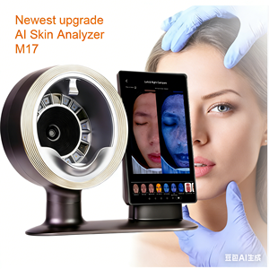 Analyseur de diagnostic cutané 3D portable à IA, scanner facial, miroir magique, appareil d'analyse de <span class=keywords><strong>la</strong></span> peau, analyseur cutané - Product Image 2