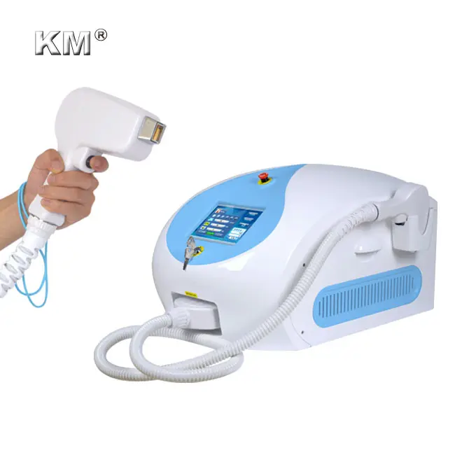 KM Hot Bán Tóc Loại Bỏ 808nm Diode Laser Và Công Suất Cao Tia Laser Máy Cạo Lông