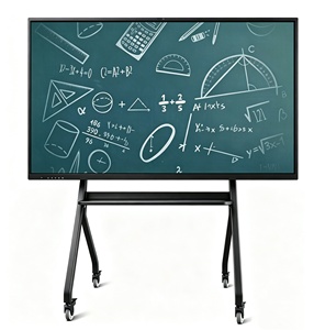 Tableau blanc interactif intelligent 4K de 75 pouces avec système Android Windows, écran LCD tactile 40 doigts, 8 Go de RAM, 128 Go de stockage - Product Image 1