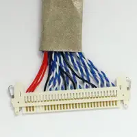 LVDS Cable 30 Pin mit Silver Conductive Cloth LCD Cable